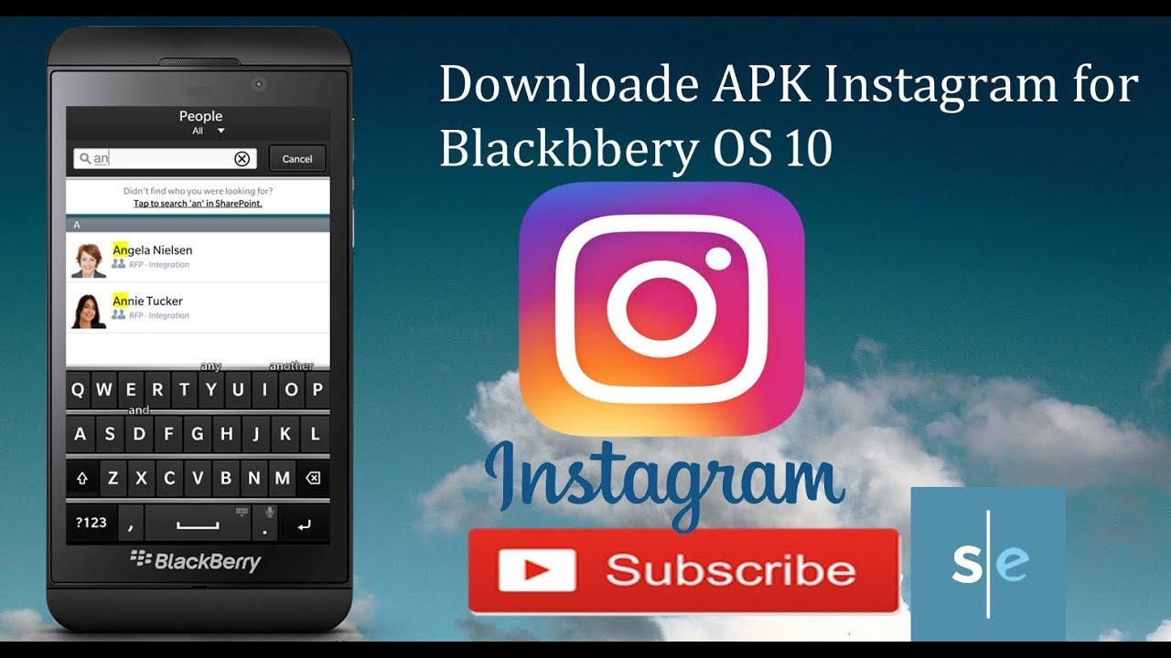 download instagram apk for blackberry z3